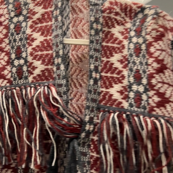 Johnny Was Meridia Fringed Sold Out Poncho Luxe Bohemian - Picture 10 of 16